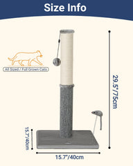 Happi N Pets base estable de 15,7 x 15,7 pulgadas para equilibrio.