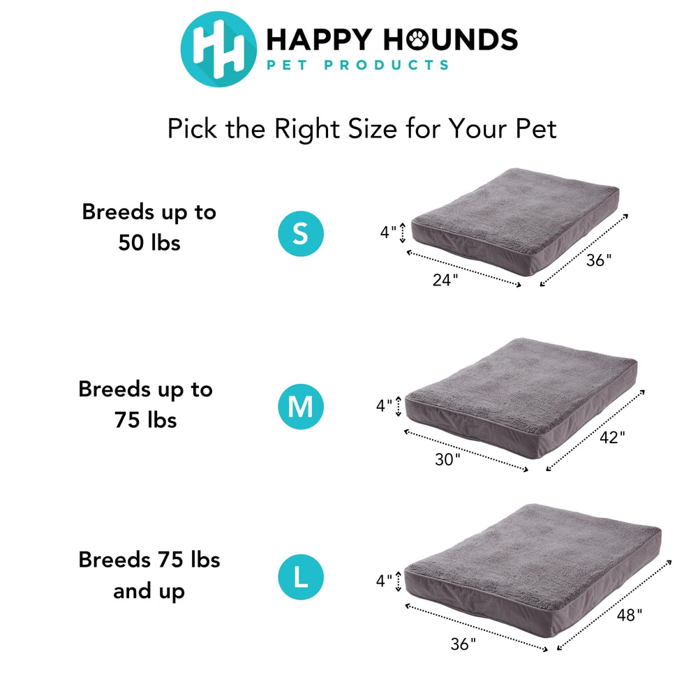 Happy Hounds Daisy Deluxe: acabado de calidad con funda china y relleno en EE.UU.