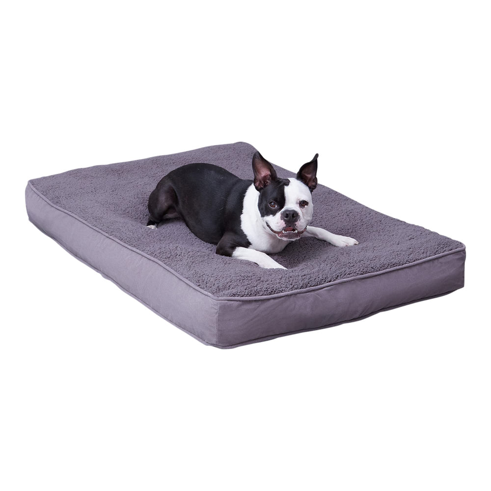 Happy Hounds Daisy Deluxe: cojin-sherpa 106x76 cm ofrece confort y soporte.
