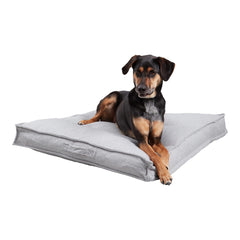 Happy Hounds Milo, cama para perro cuadrada con aspecto de cesta.