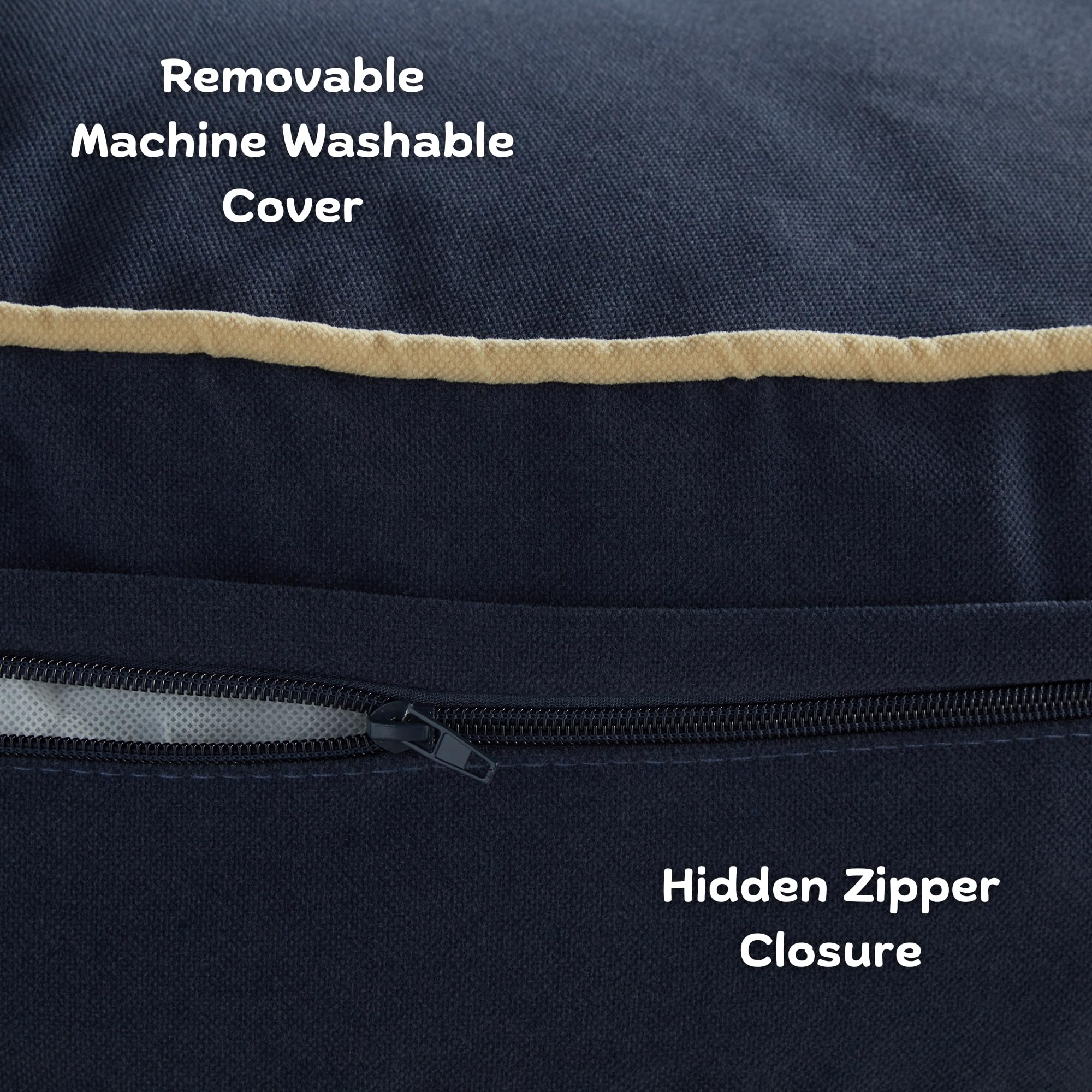 Diseño reversible de Happy Hounds Scout para alternar entre lavados