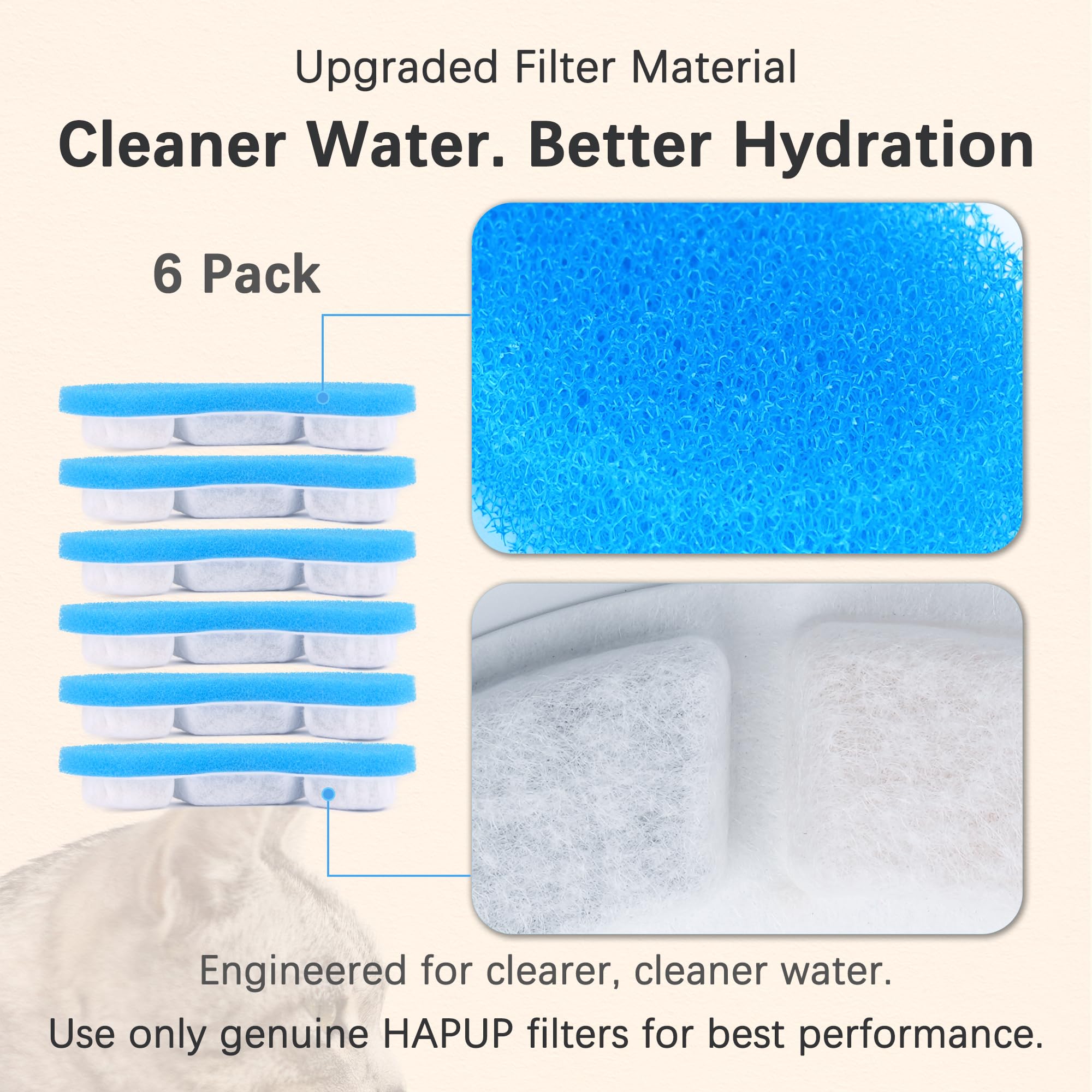 Sistema de filtración cuádruple para agua más limpia en la fuente.