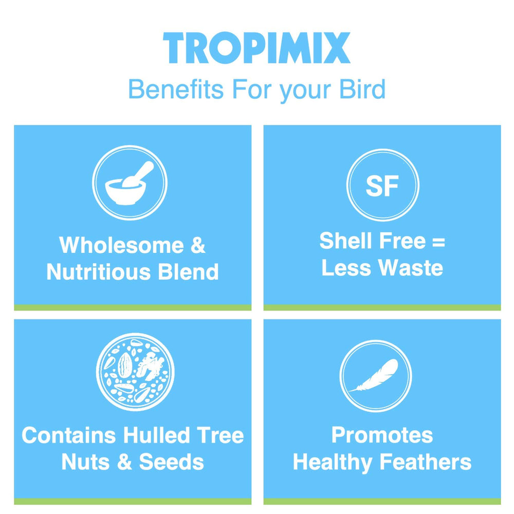 Hari Hagen Tropimix: estimula el forraje al ocultar alimento en varios lugares.