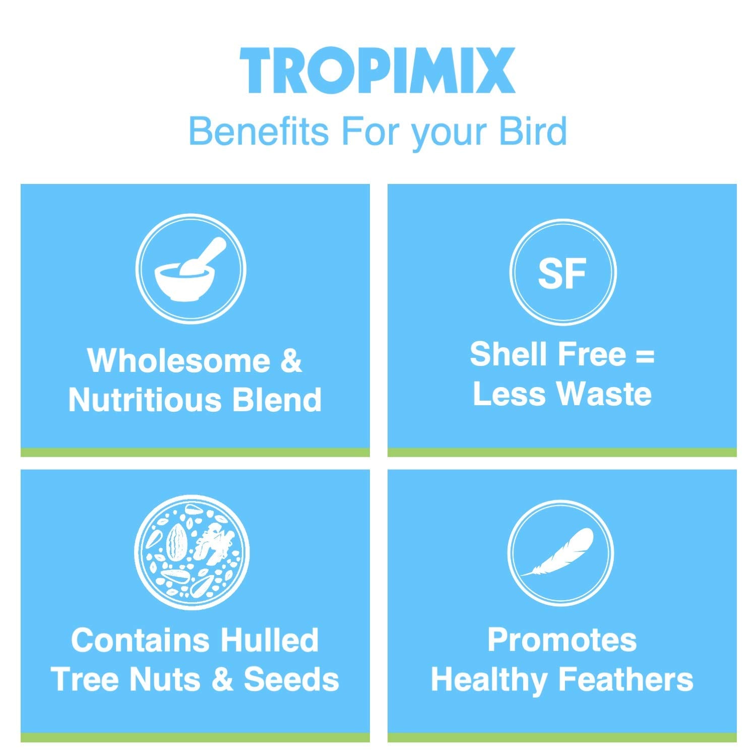 Hari Tropimix vitaminas y aminoácidos: fórmula enriquecida para color y crecimiento.