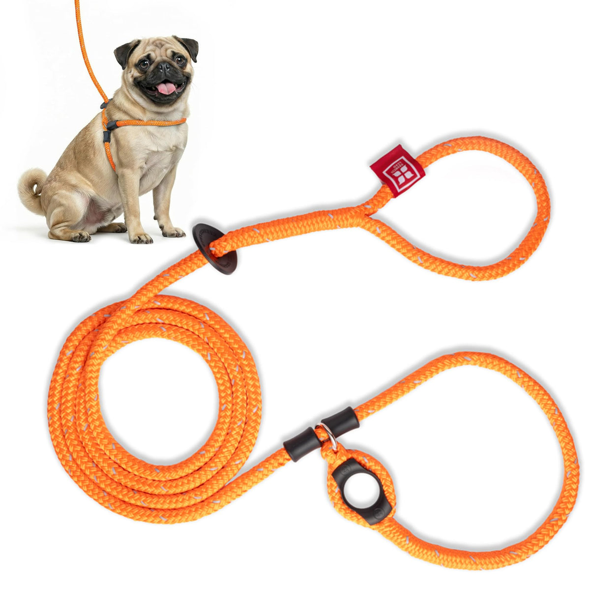 arnés Harness Lead: diseño sin tirones para paseos más tranquilos.