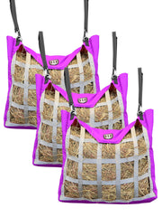 Bolsa Harrison Howard con apertura doble frontal para reducir el desperdicio de heno.