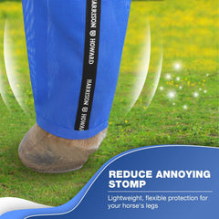 Protección UV de las botas Harrison Howard para uso exterior.