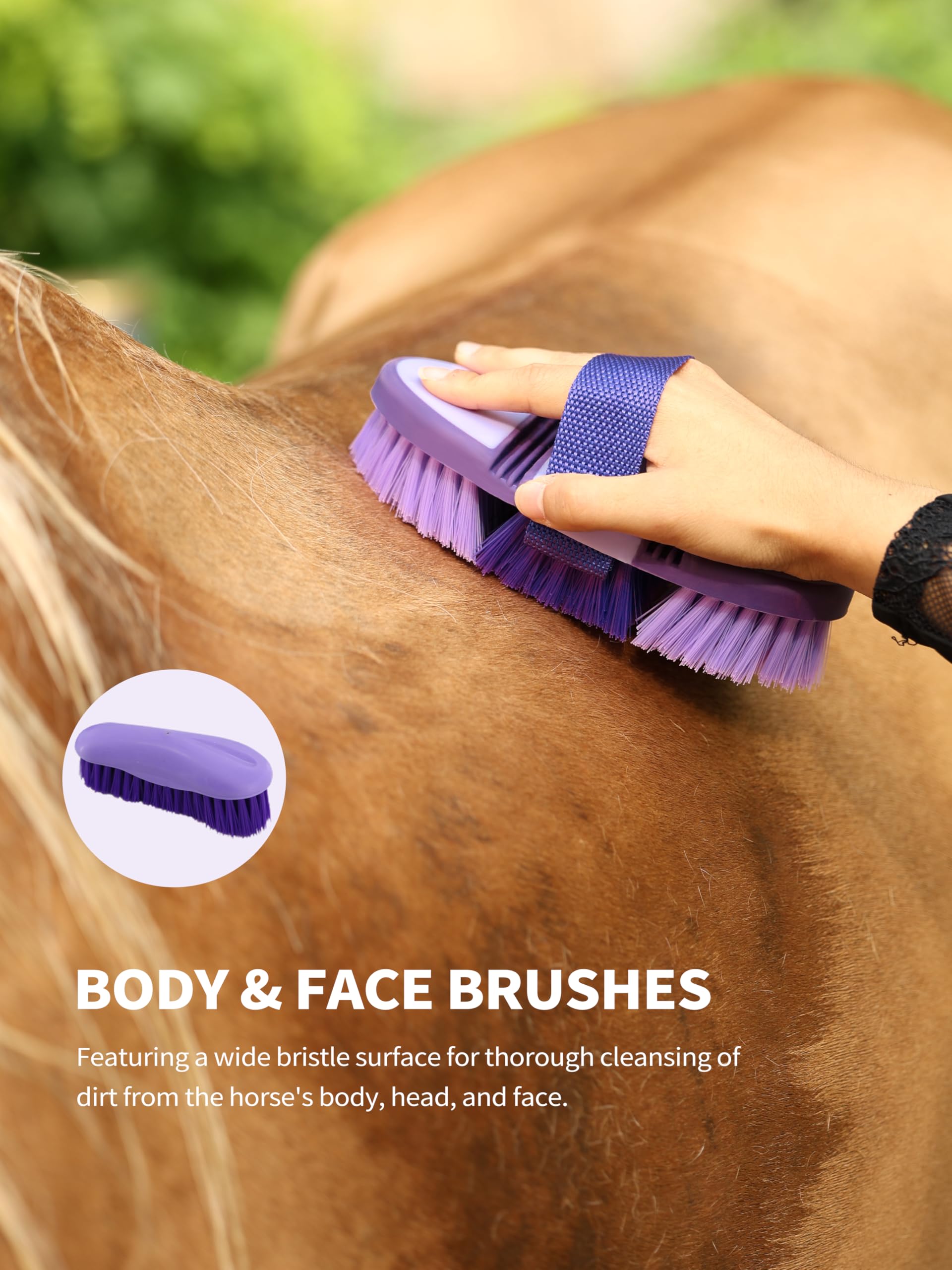 Cepillo suave para zonas sensibles como rostro y patas, de Harrison Howard.