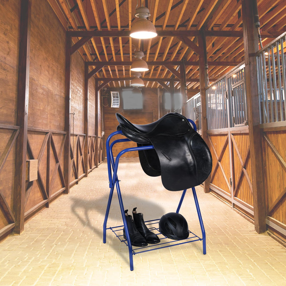 Compatibilidad Harrison Howard para sillas inglesas y western, ideal para sesiones variadas.