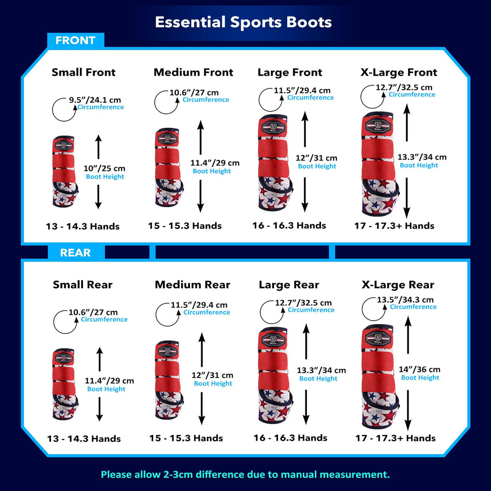Harrison Howard paquete de dos botas listas para entrenamientos y competencias