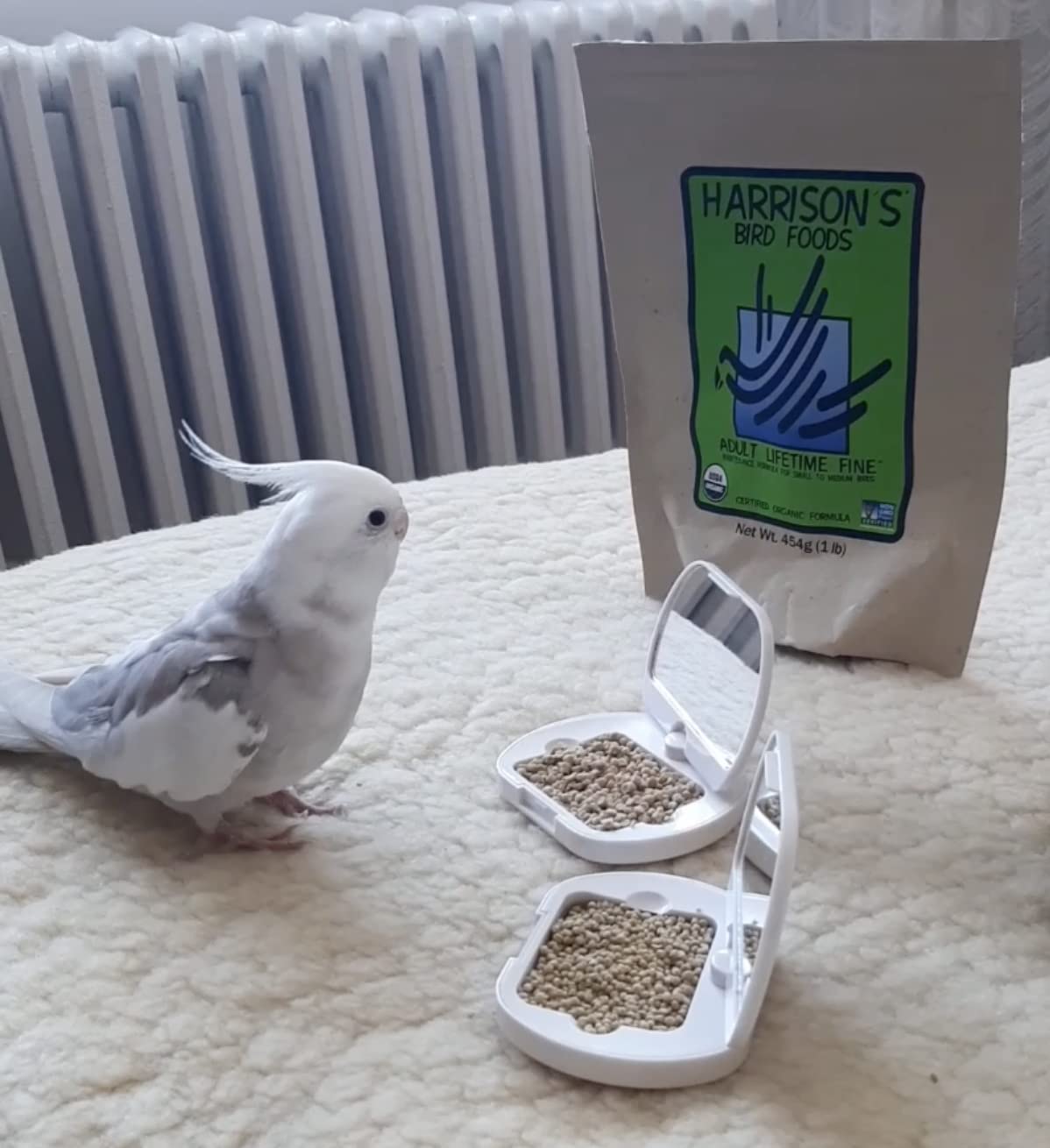 Harrison's Bird Foods certificado orgánico garantiza calidad y pureza