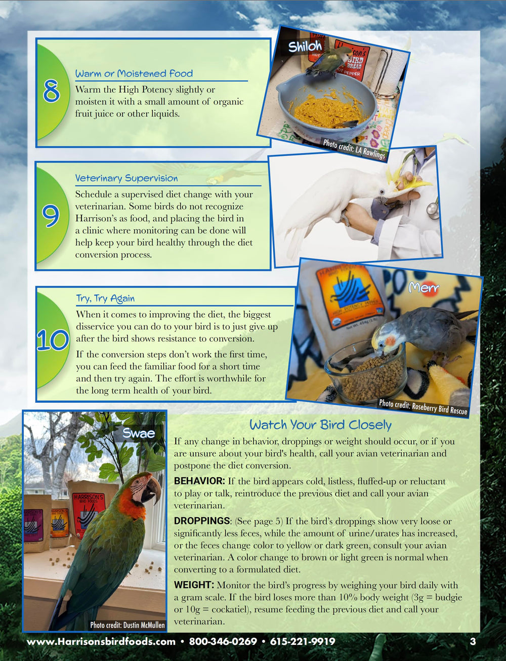 Harrison's Bird Foods - envase reutilizable de 454 g, facilita servir y almacenar.