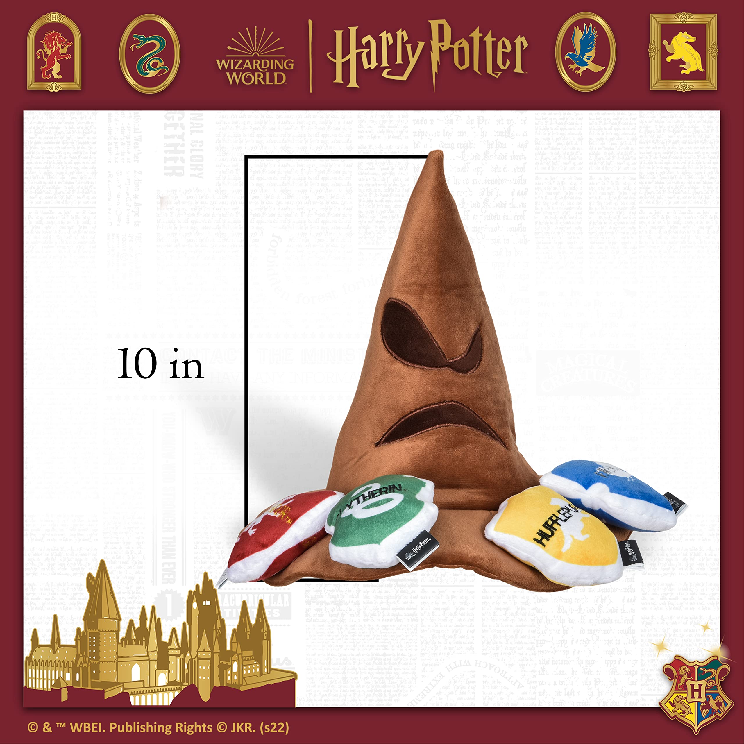 Harry Potter Interior con Sonidos, emite señales suaves que motivan la búsqueda y el juego.