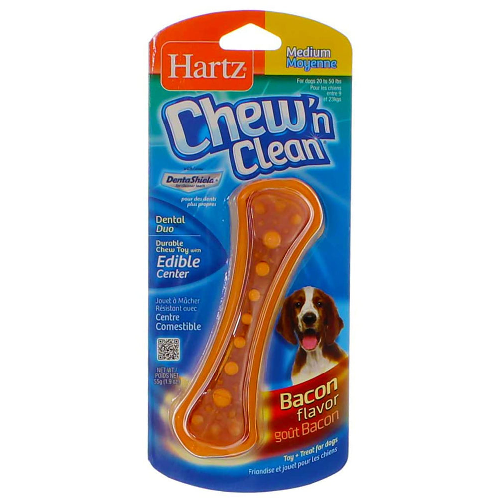 Hartz Chew N' Clean, envoltura plástica resistente para mordidas duraderas.