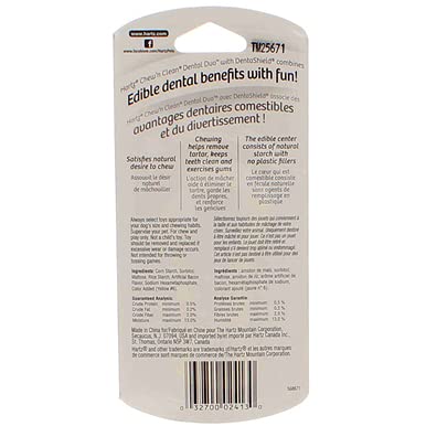 Hartz Chew N Clean: colores varían para cada lote, añadiendo variedad visual.
