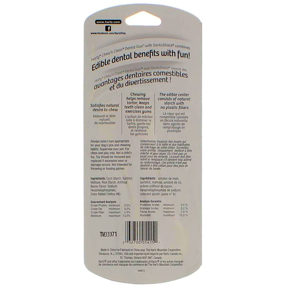 Hartz Chew N' Clean, tamaño mediano, ideal para perros de 9–23 kg.
