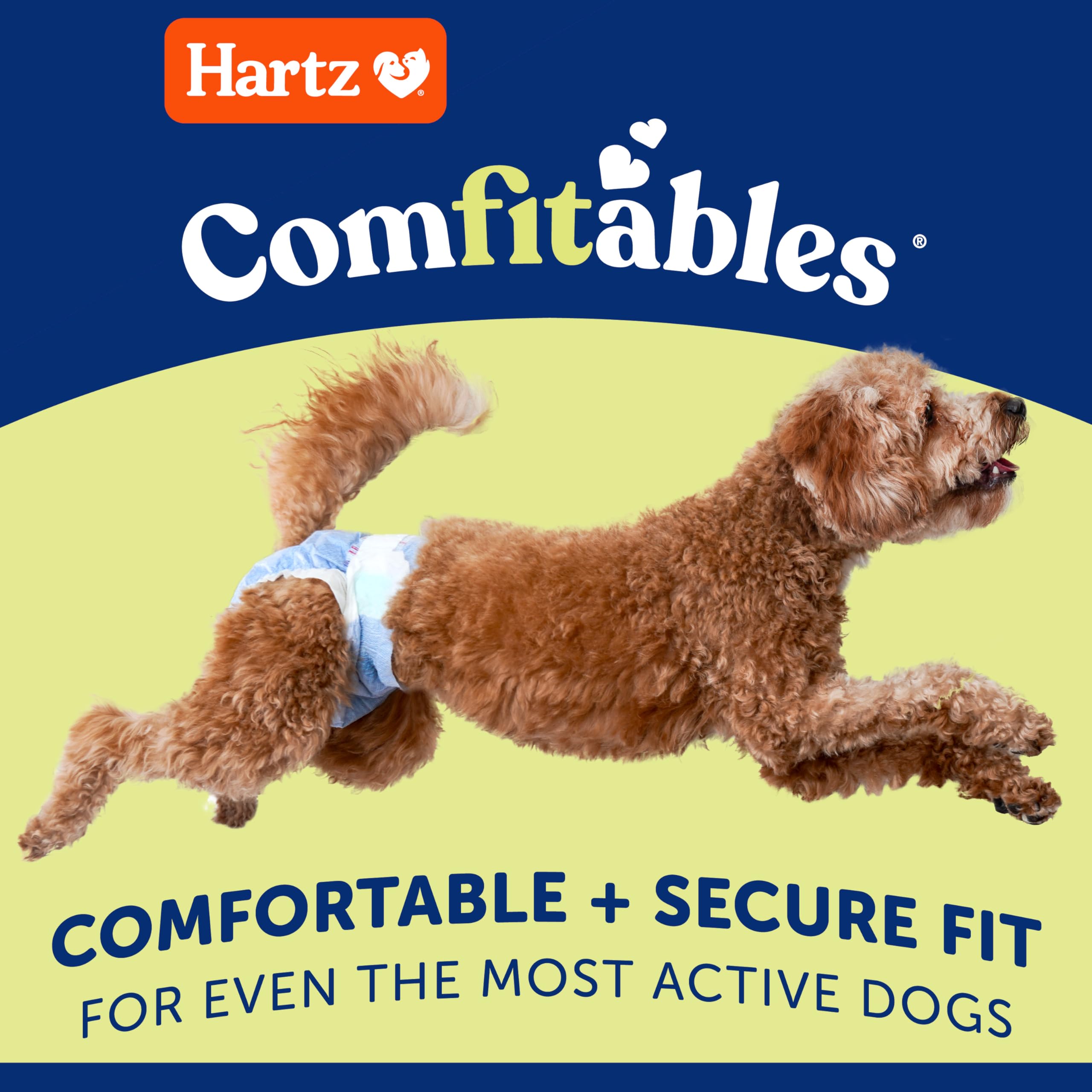 Diseño denim canino de Hartz Comfitables para un aspecto moderno.