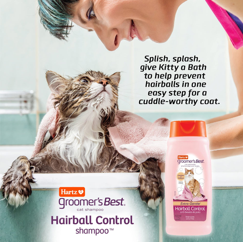 Fragancia ligera de Hartz Groomer’s Best para gatos, aroma fresco