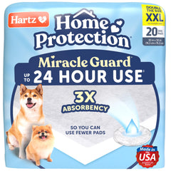 Hartz Miracle Guard: almohadilla para perro 2XL para uso prolongado y limpieza del hogar.