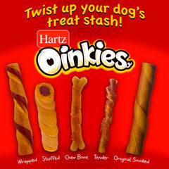 Hartz Oinkies: beneficios dentales potenciales durante la masticación.