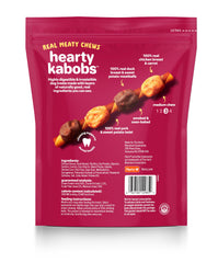 Hartz Oinkies Brochetas albóndigas de pato con batata dulce, proteína real para gusto intenso.