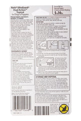 Hartz UltraGuard: application-base-dos, diffusion rapide sur le pelage.