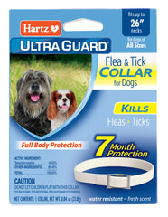 Hartz UltraGuard collar pulgas y garrapatas protege a tu perro