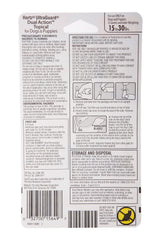 Hartz UltraGuard: diffusion rapide sous le poil pour une couverture complète du corps.