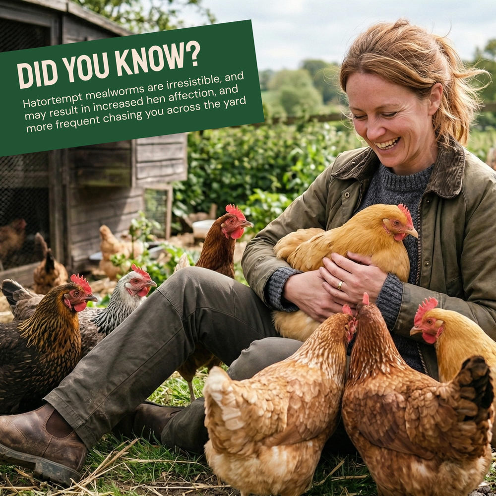 Hatortempt alimento multifuncional para aves, pollos y aves silvestres.