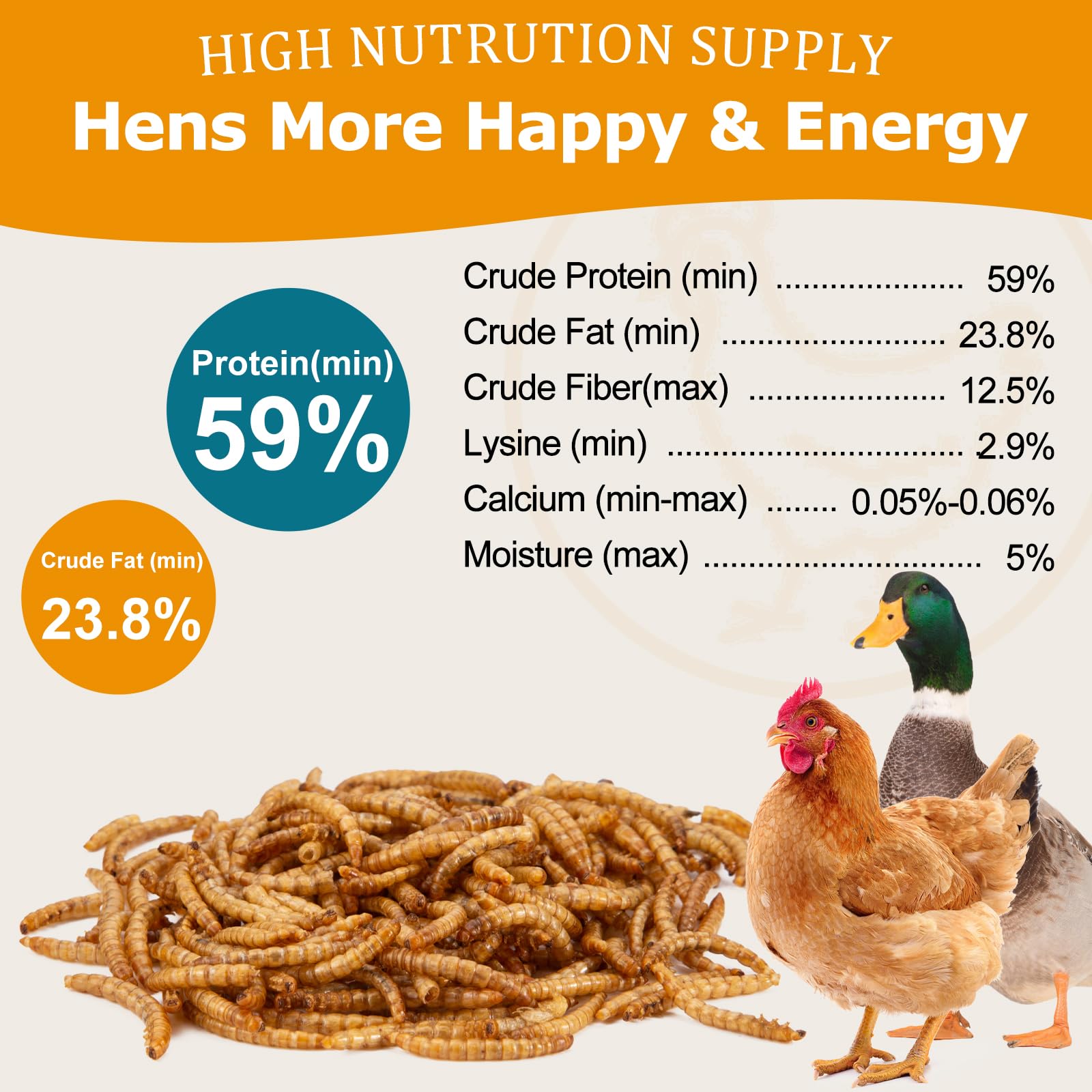 Alimento Hatortop para aves con proteína alta, ideal para pollos