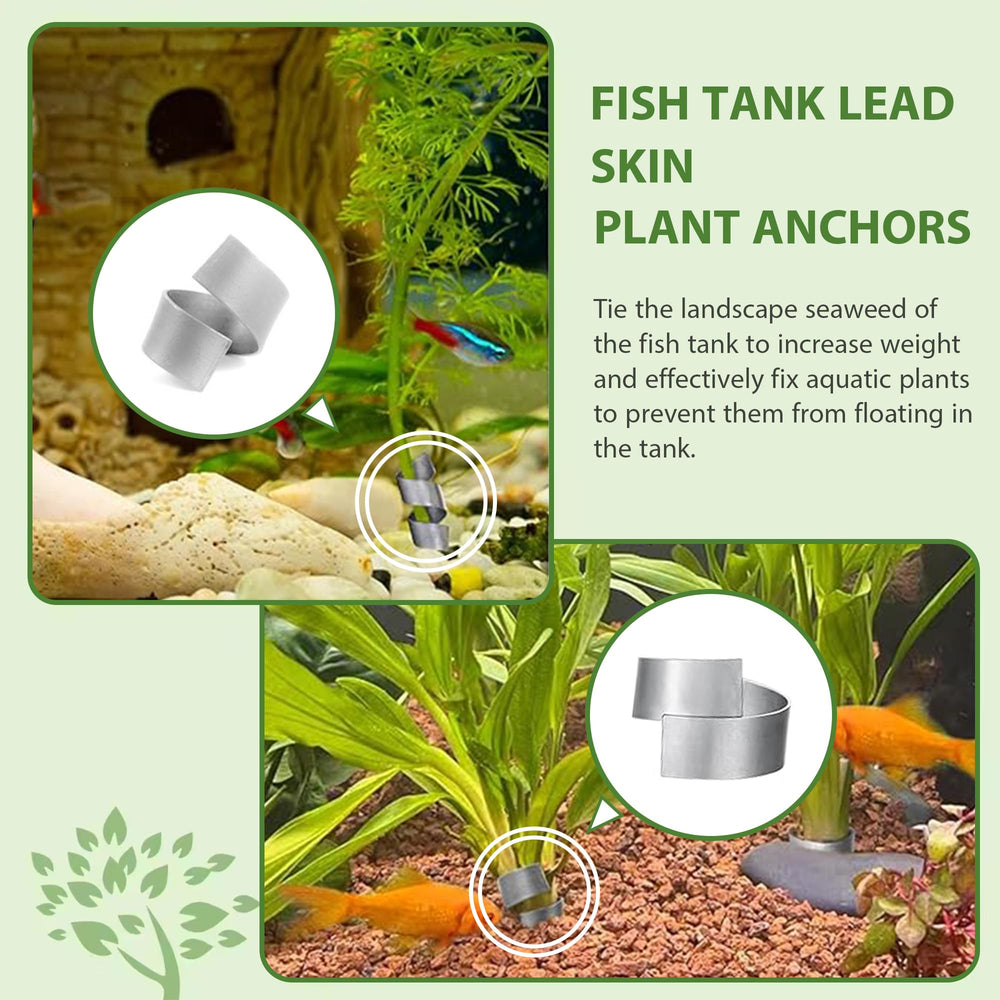 HAVANSIDY anclas para plantas de acuario metal duradero, material resistente