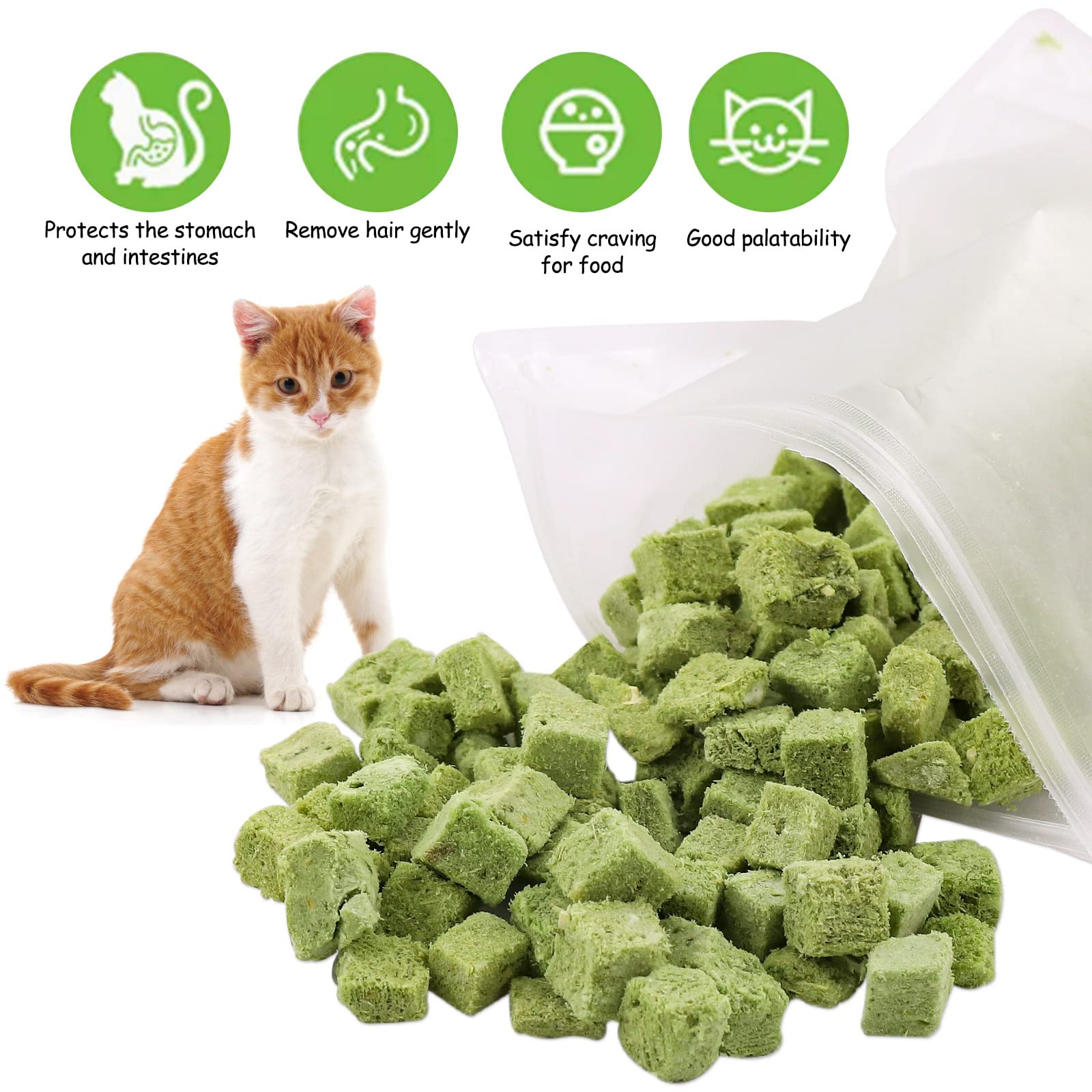 HavenJanny snack masticable para higiene bucal de gatos.