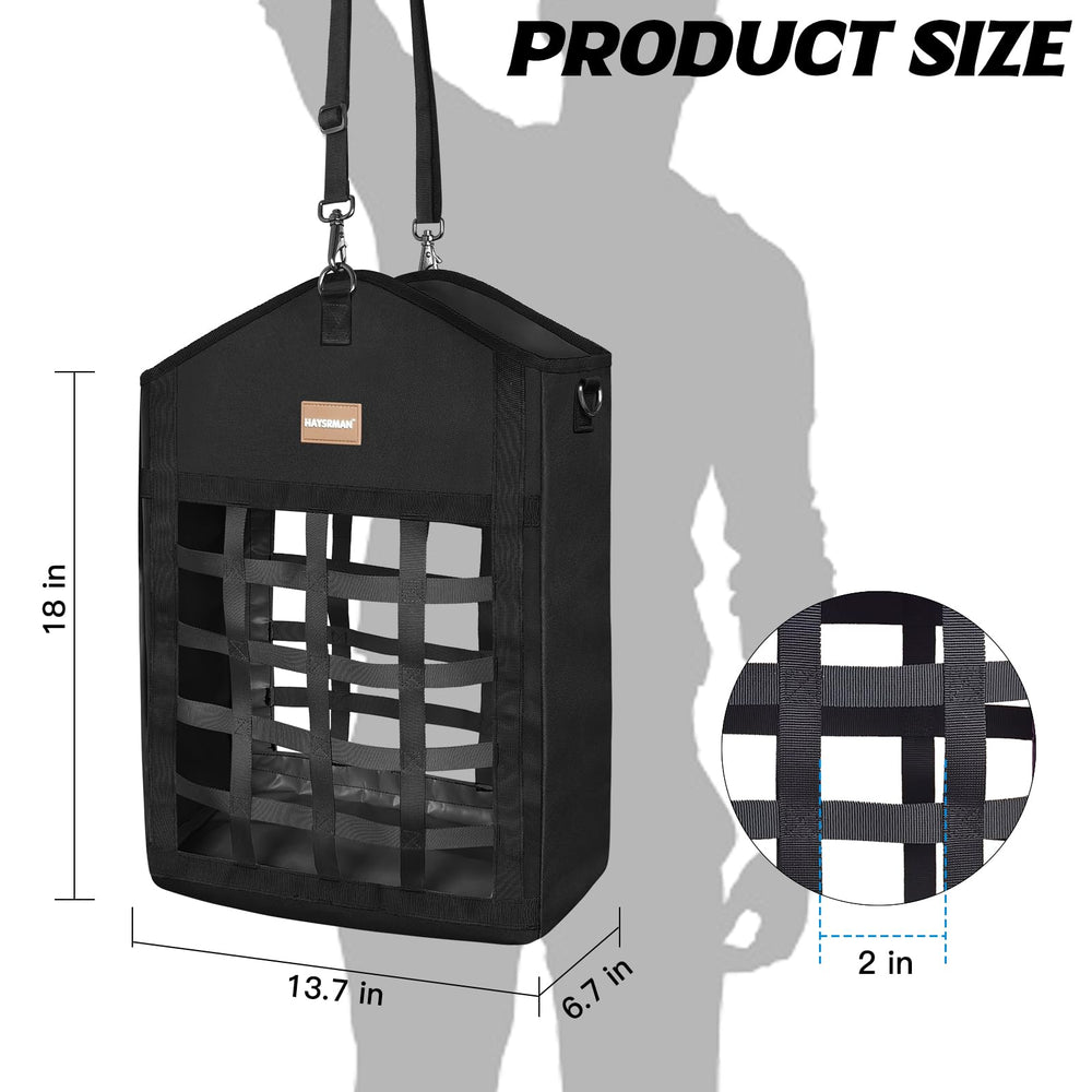 Bolsas HAYSRMAN con hebilla de metal reforzada para uso diario y duradero.
