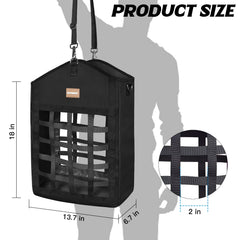 Bolsas HAYSRMAN con hebilla de metal reforzada para uso diario y duradero.