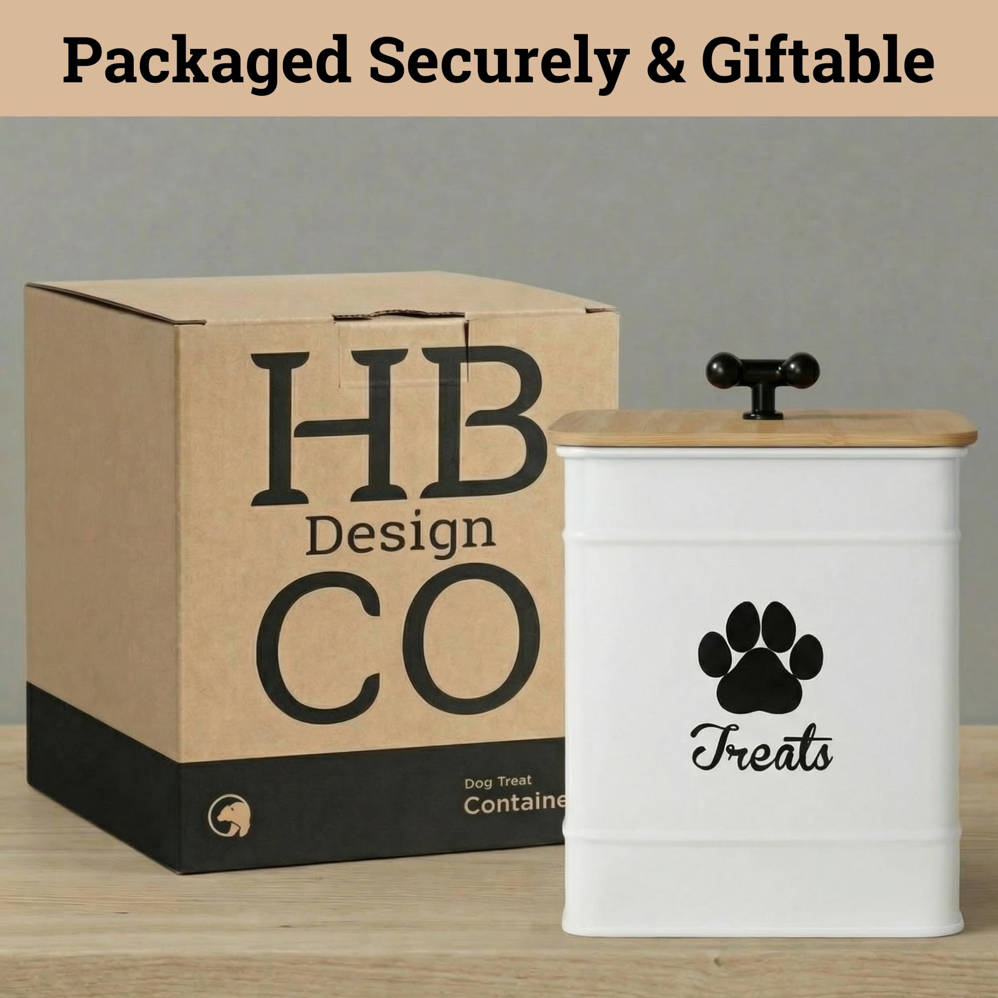 HB Design Co. tarro práctico para exhibir golosinas en la cocina
