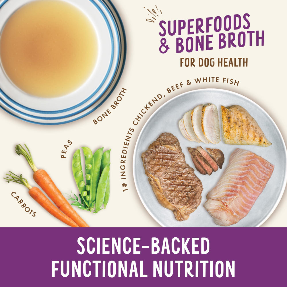 Health Extension Broth-Licious copa pollo-zanahorias movilidad y soporte articular