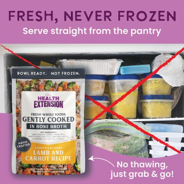 Health Extension Gently Cooked: porciones listas sin necesidad de congelar