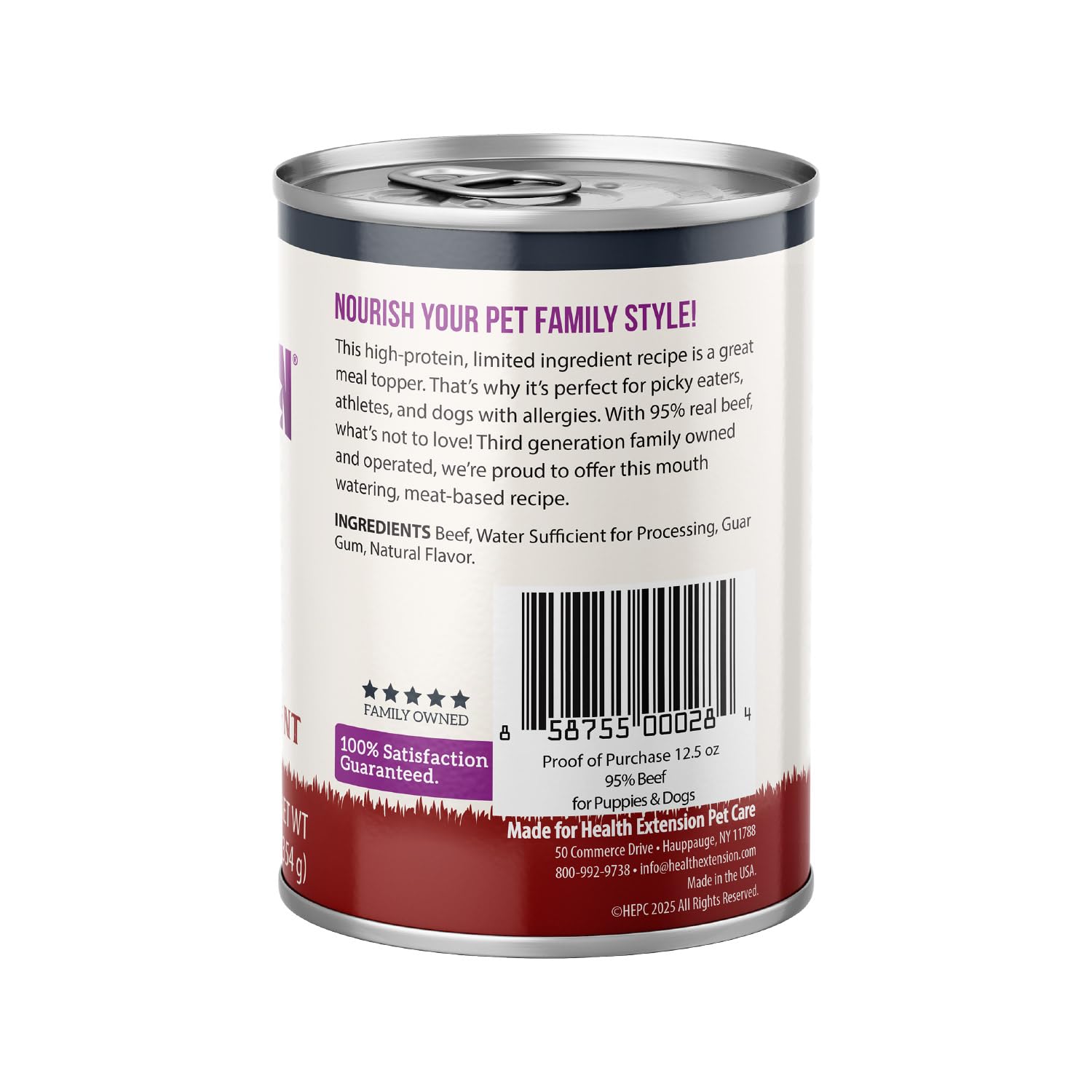 Health Extension sin granos, alimento húmedo para digestión suave.