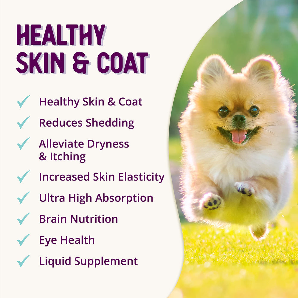 Health Extension Skin & Coat: presentación de 16 oz para uso continuo.