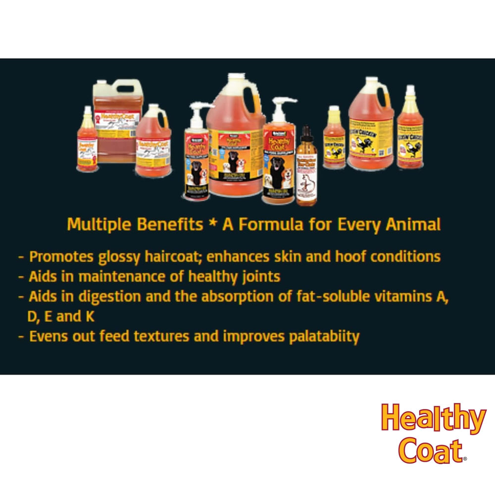 Healthy Coat Kickin' Chicken Feed Supplement sistema inmunológico de aves con soporte constante