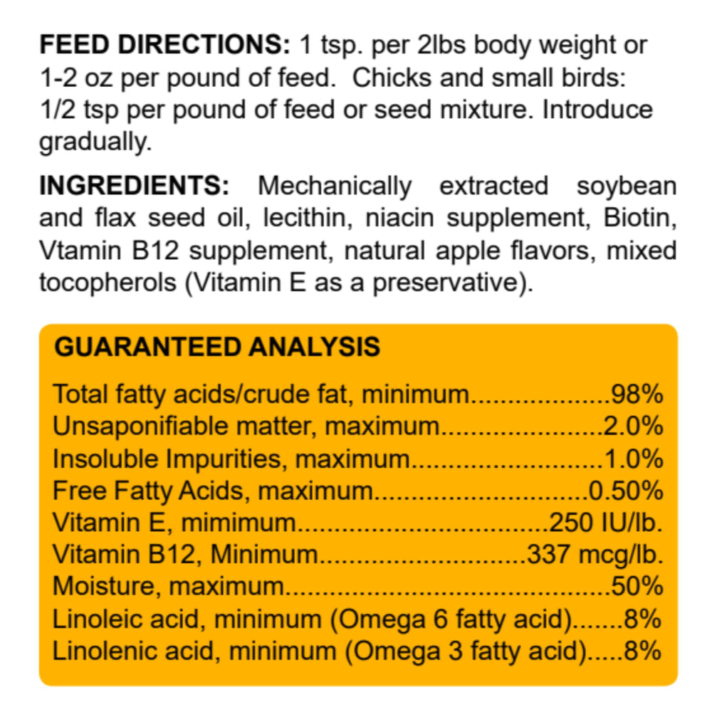Healthy Coat Kickin: huevos ricos en omega para la dieta de aves.