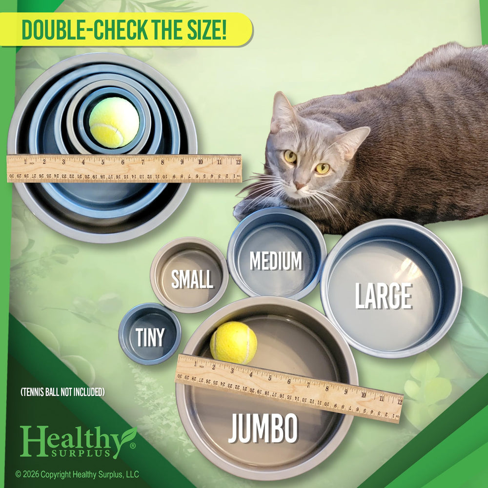 Healthy Surplus Pet Crock Bowl para alimento y agua, solución versátil para mascotas.