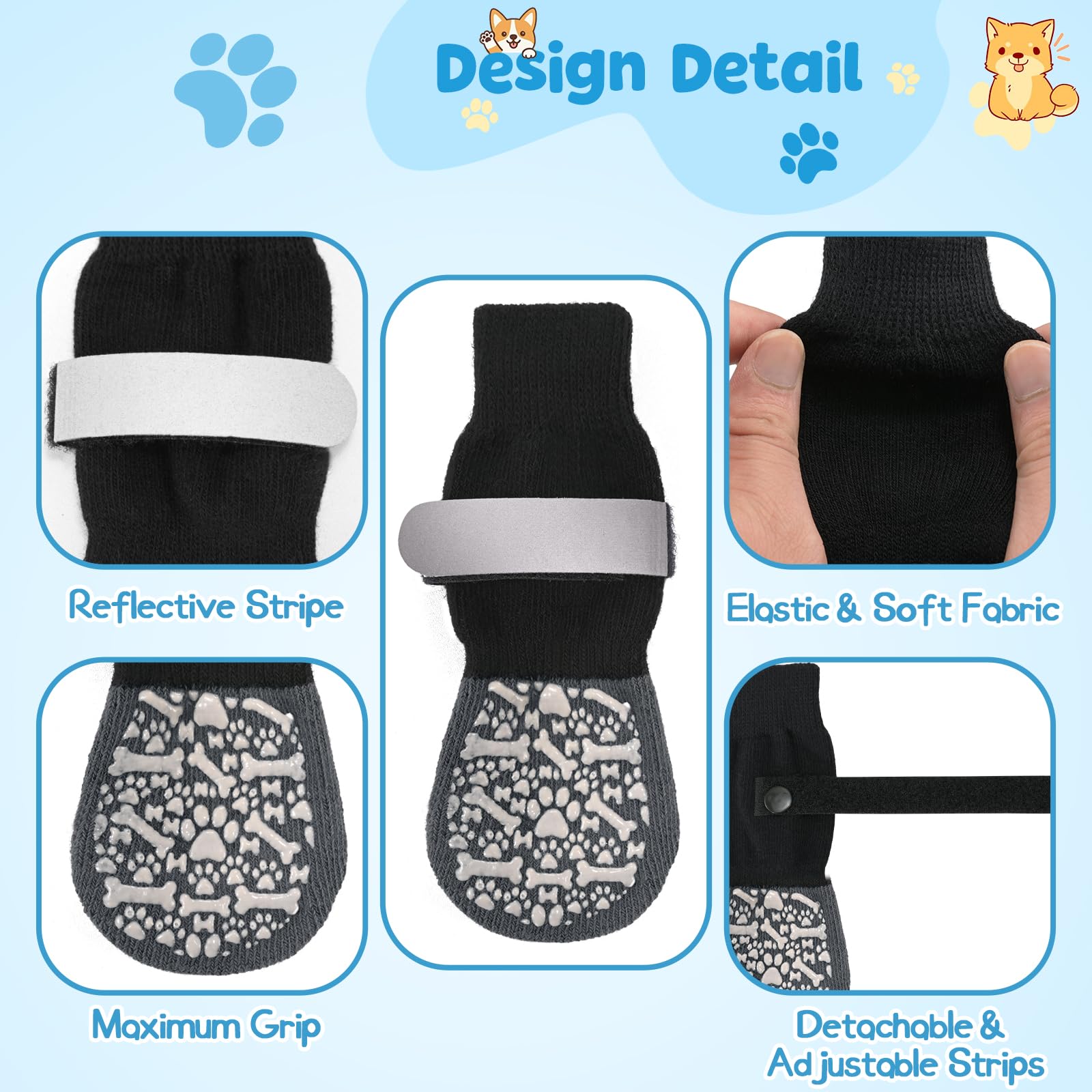 HeavenEye uso exterior para proteger las patitas ante pavimento caliente.