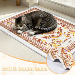 Almohadilla Hedgeink para arena de gato, facilidad de limpieza; se puede aspirar o lavar.