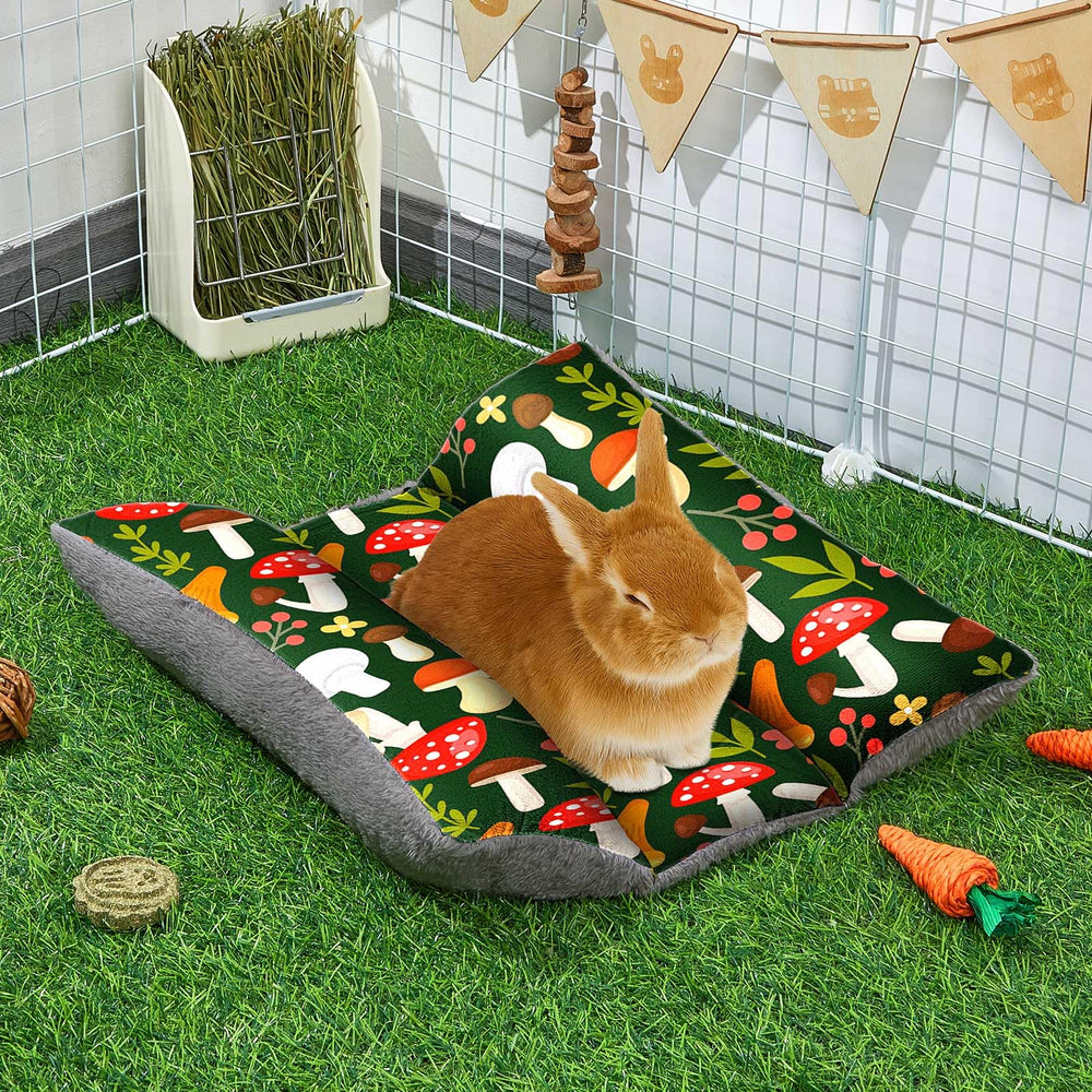 Hedgeink cama conejo 18x15, terciopelo árctico, suavidad duradera y fácil limpieza.