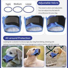 HEELE Muserelle chien — sangles ajustables pour un ajustement sûr