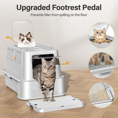 heggcooe: pedal elevador que reduce la caída de arena en el piso.