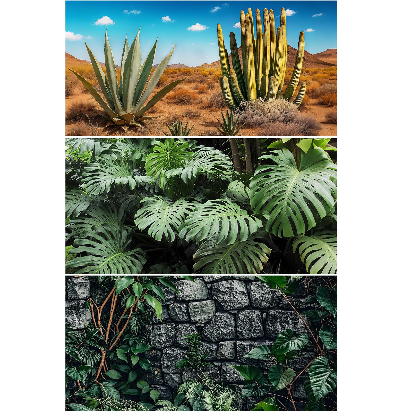 Helidrago fondo reptil desierto, paisaje realista que reduce reflejos para terrario