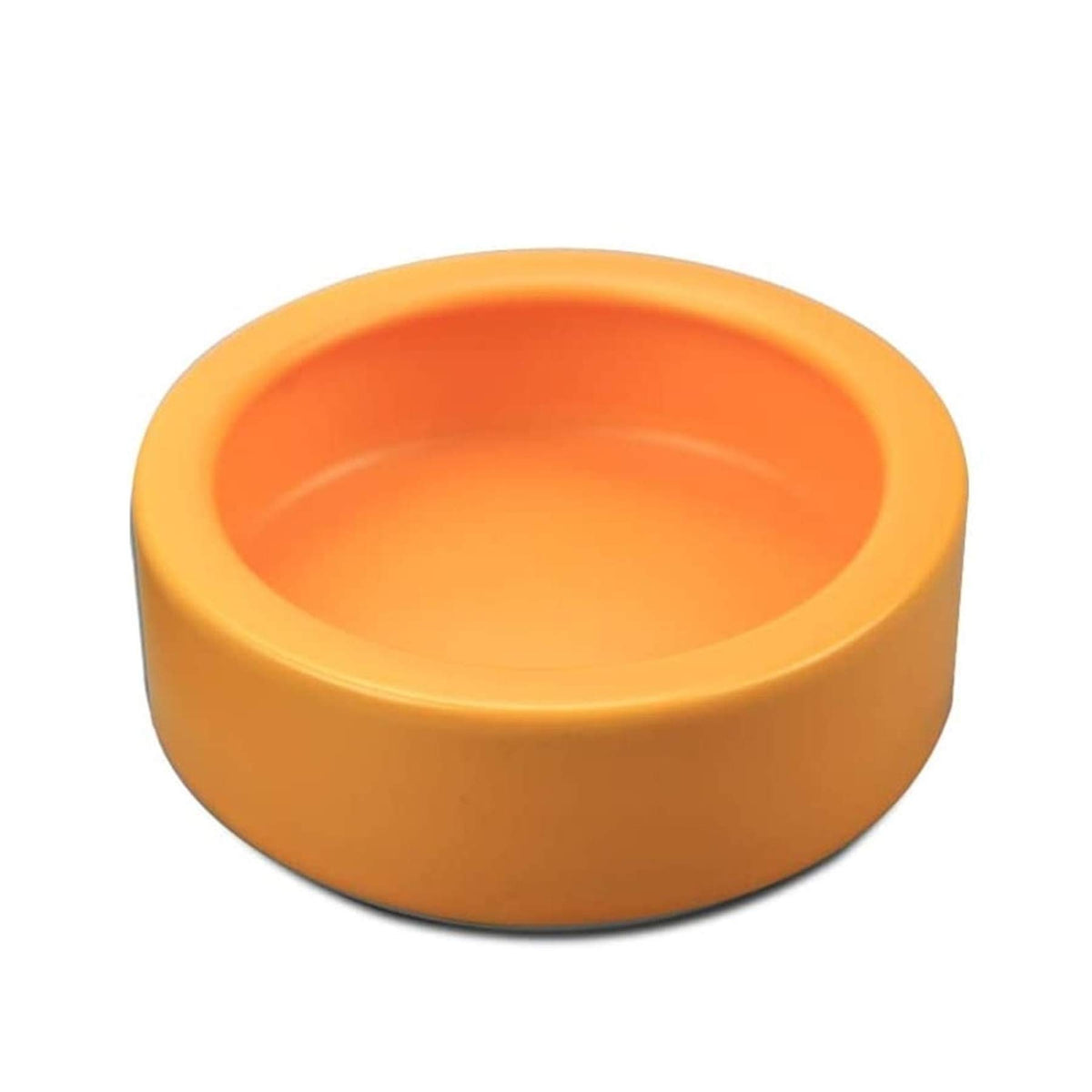 HELIME plato de alimento para reptiles, diseño cerámico blanco facilita ver y atrapar lombrices.