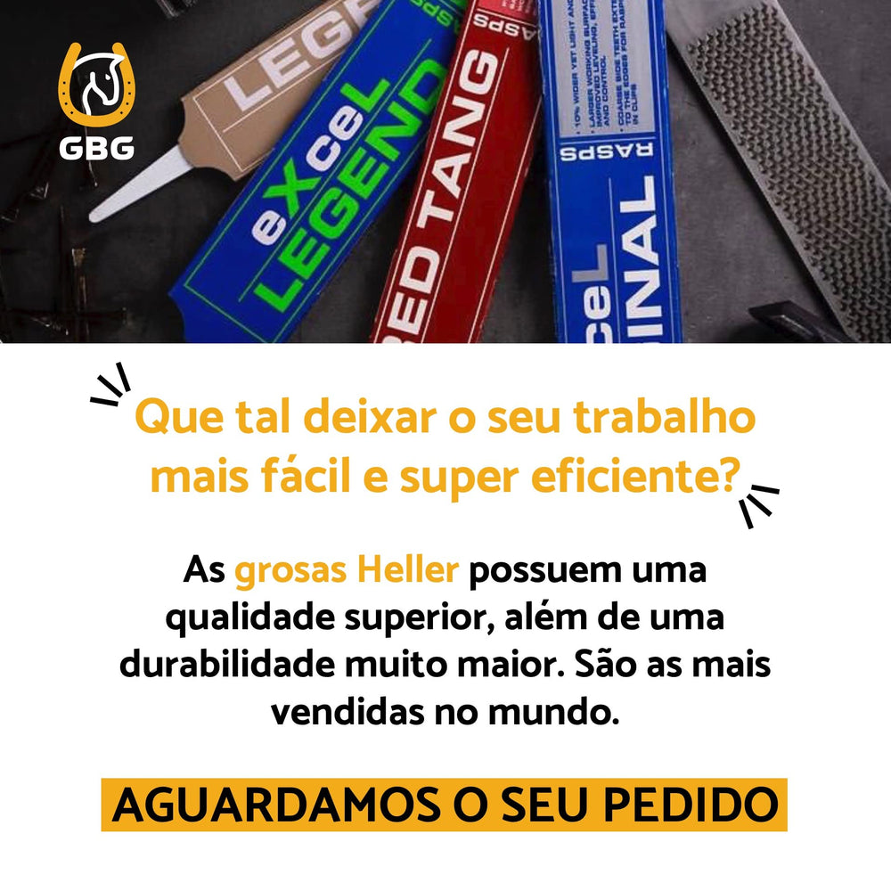 Cara lija ancha de heller Excel para aplanar la pared del casco.